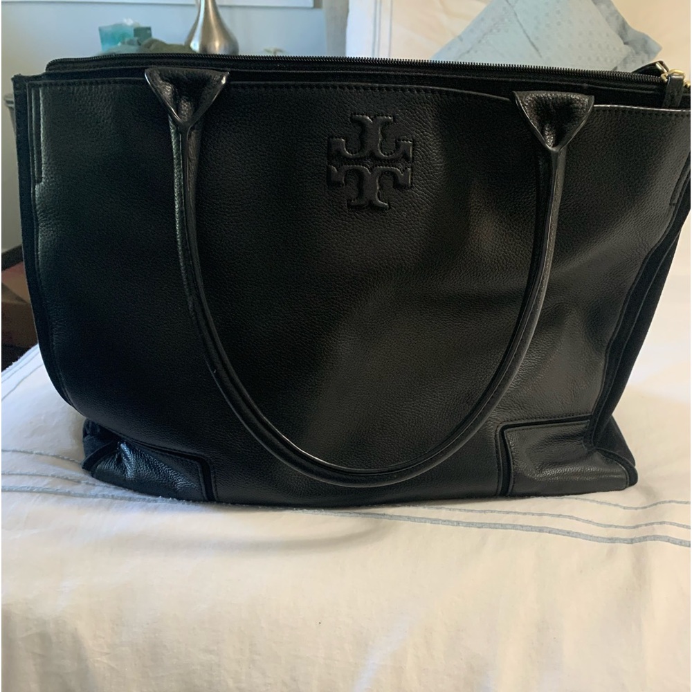 Tory Burch Black leather handbag